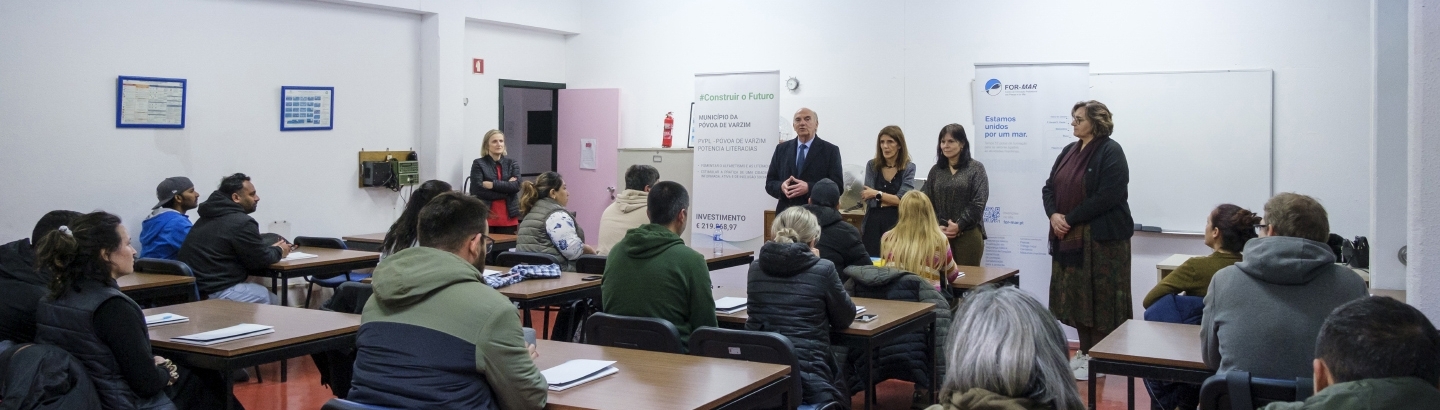 Município da Póvoa de Varzim dinamiza curso de português como língua de acolhimento