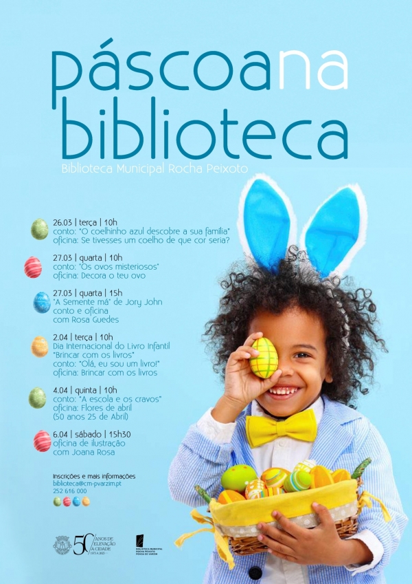 Páscoa na Biblioteca