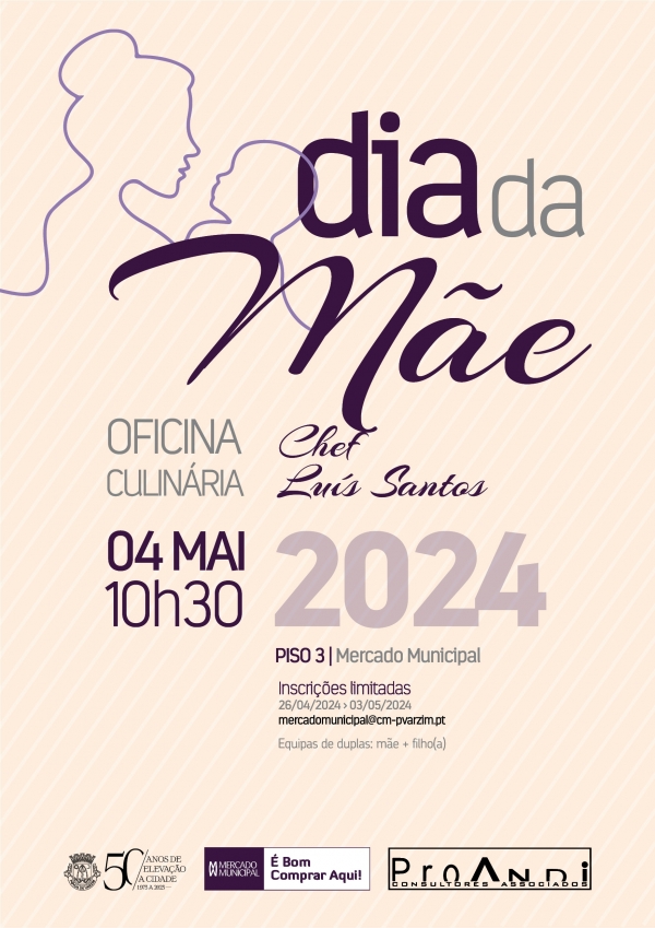 Oficina Culinária Dia da Mãe