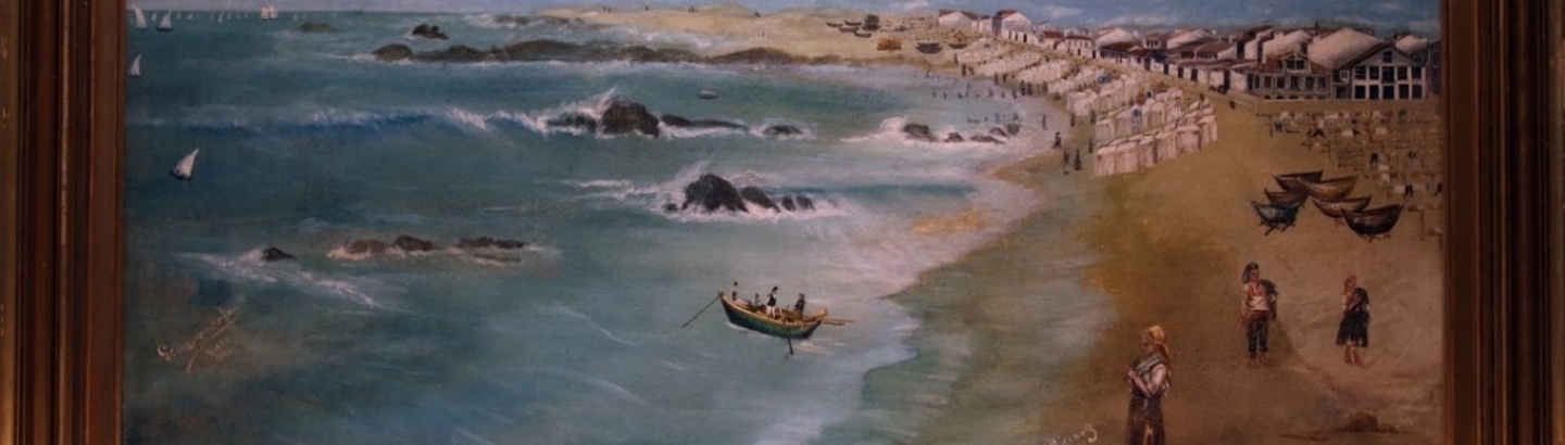 Peça do Mês de abril: Praia de Banhos da Póvoa de Varzim
