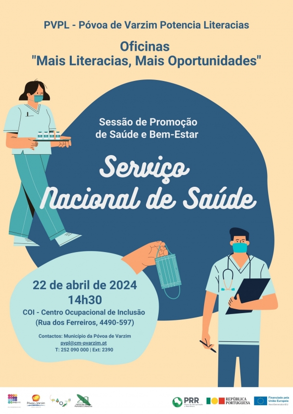Sessão de Promoção de Saúde e Bem-Estar sobre o Serviço Nacional de Saúde