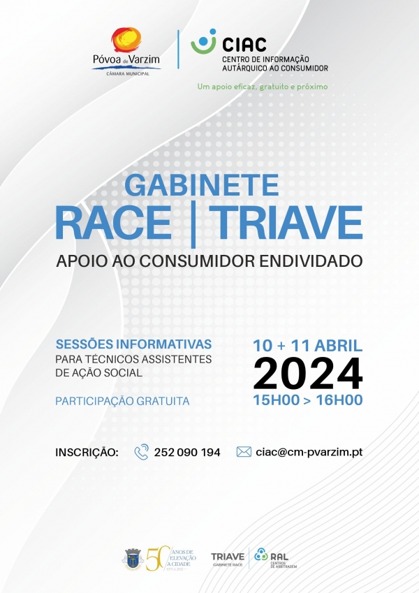 Sessões Informativas: Gabinete RACE | TRIAVE