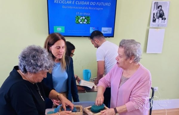 Centro Ocupacional da Lapa assinala Dia Internacional da Reciclagem