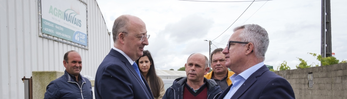 Ministro e Presidente da Câmara em uníssono na defesa dos horticultores