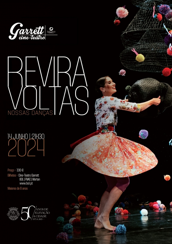 Espetáculo de dança "Reviravoltas"