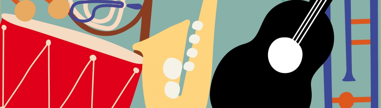 Gostarias de experimentar um instrumento musical?