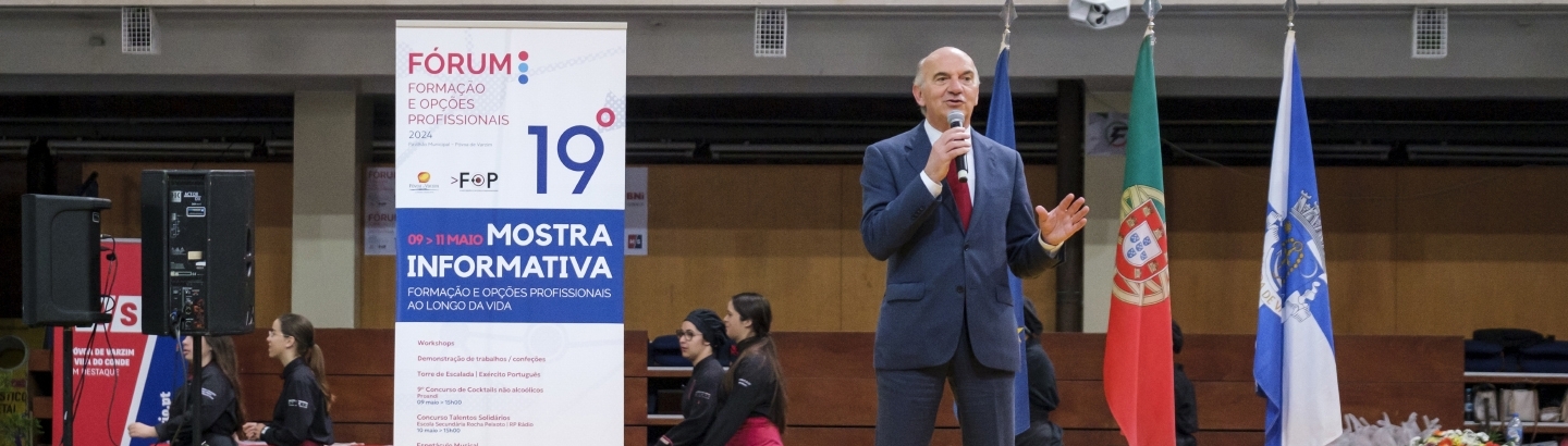 Abertura da Mostra Informativa do 19.º FOP
