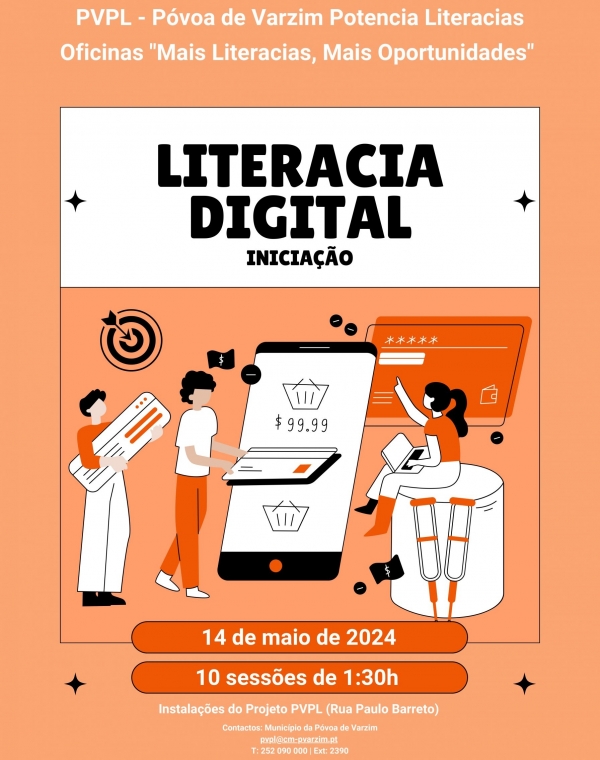 Oficina de Literacia Digital: iniciação