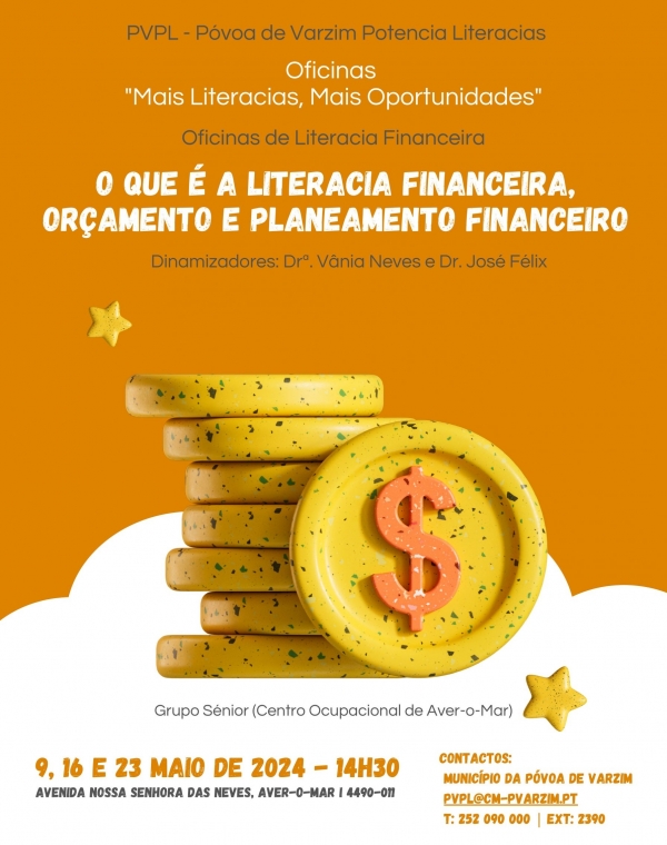 Oficina “O que é a Literacia Financeira, Orçamento e Planeamento Familiar”