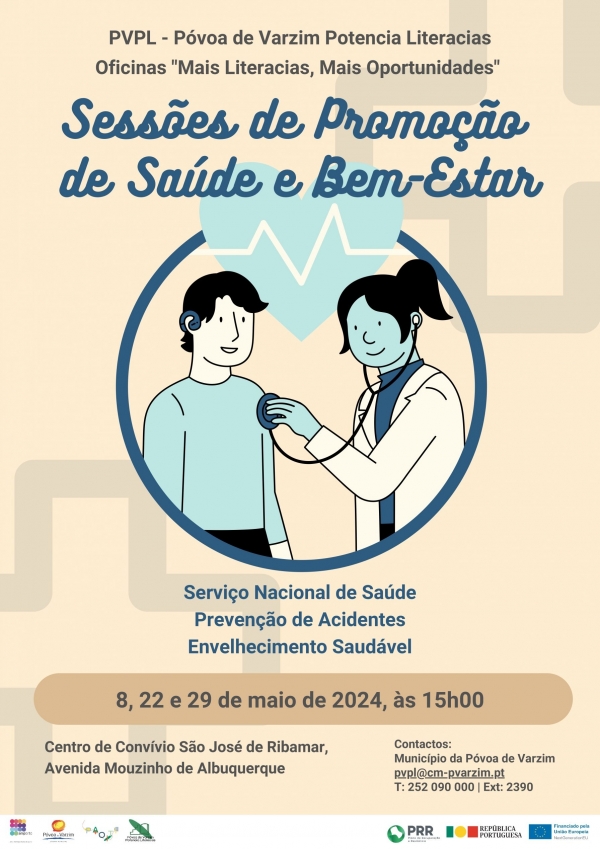 Sessões de Promoção de Saúde e Bem-Estar 