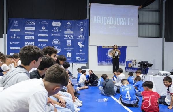 Aguçadoura FC reúne 450 pessoas em jantar de gala