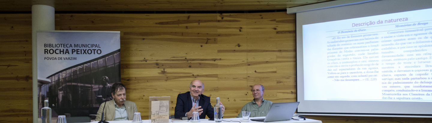 Lançamento do livro "Camilo e o último enforcado em Braga: O Demónio de Ouro"