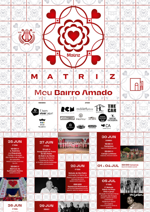 Noitada nos Bairros: Matriz