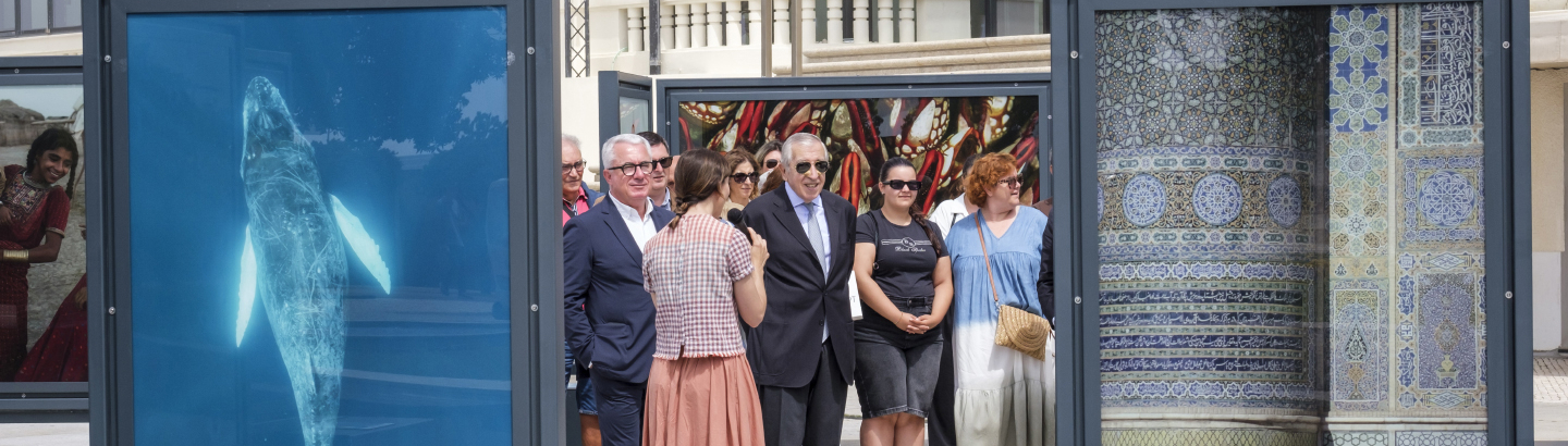 Aires Pereira e Artur Santos Silva inauguram exposição da National Geographic