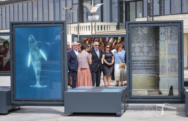 Aires Pereira e Artur Santos Silva inauguram exposição da National Geographic