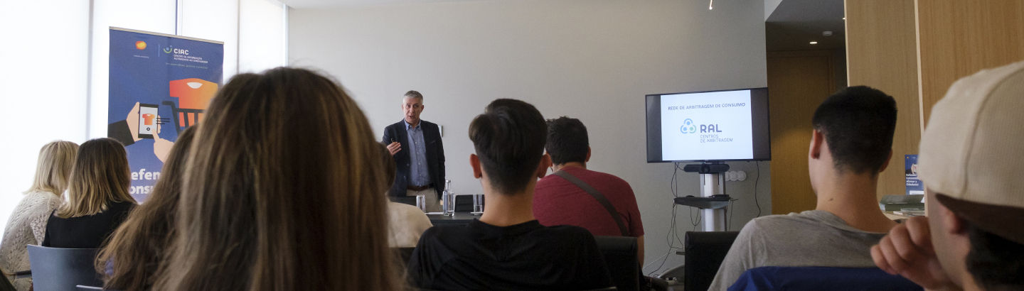 Sessão de informação sobre Direitos do Consumidor, Reclamações e Resolução Extrajudicial de Conflitos de Consumo