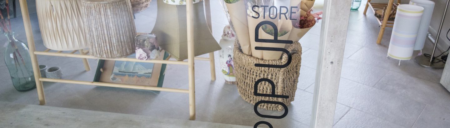 Design de Interiores & Vitrinismo na Pop-Up Store