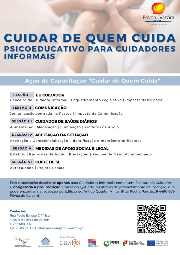 Ação de Capacitação “Cuidar de Quem Cuida”