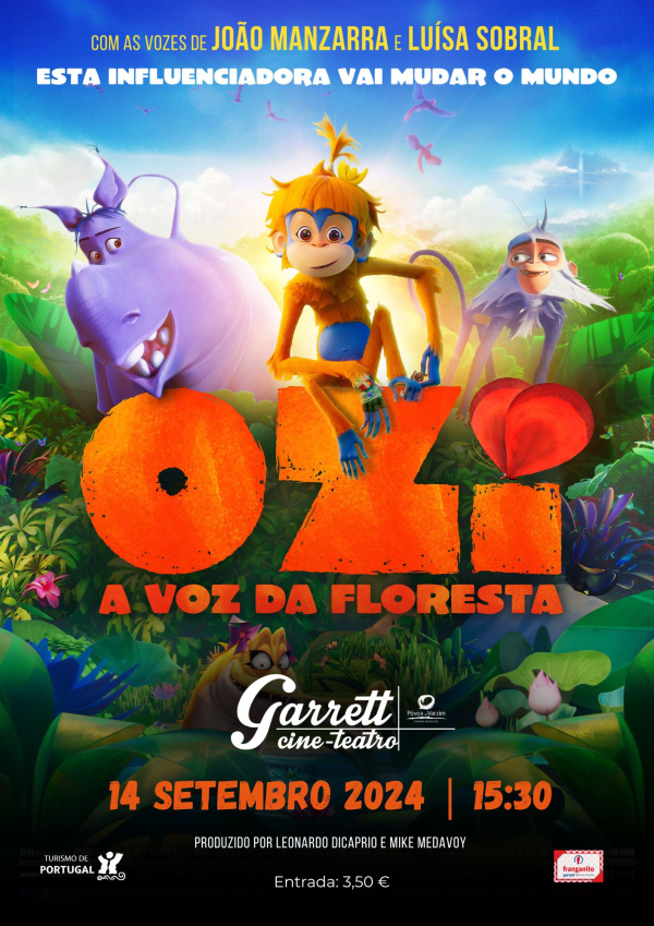 Cinema "Ozi: a voz da floresta"