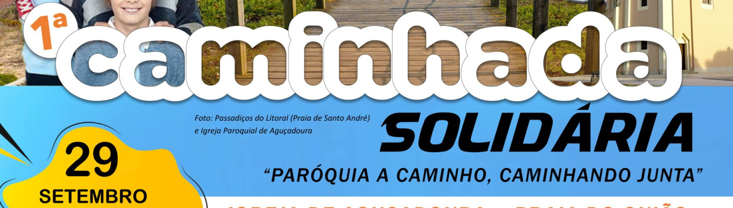 Caminhada solidária em Aguçadoura
