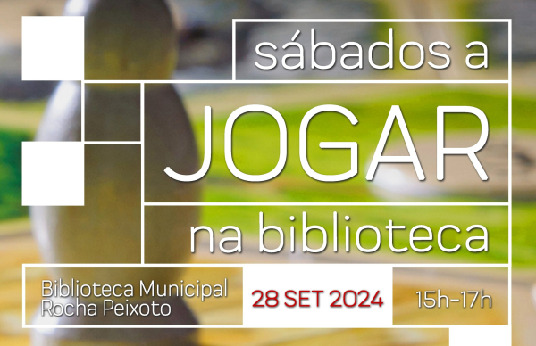 “Sábados a jogar na Biblioteca”