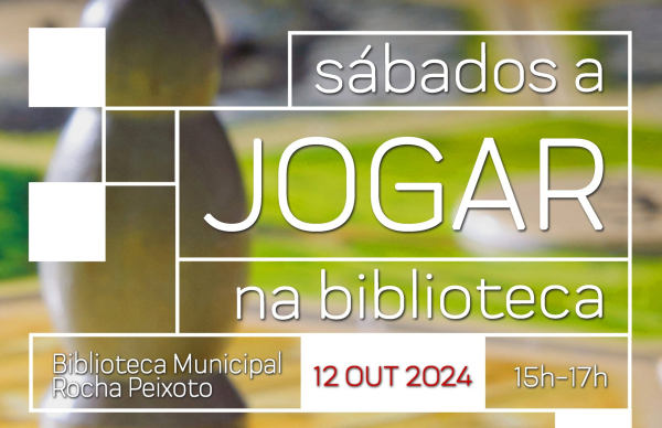 Sábados a jogar na Biblioteca