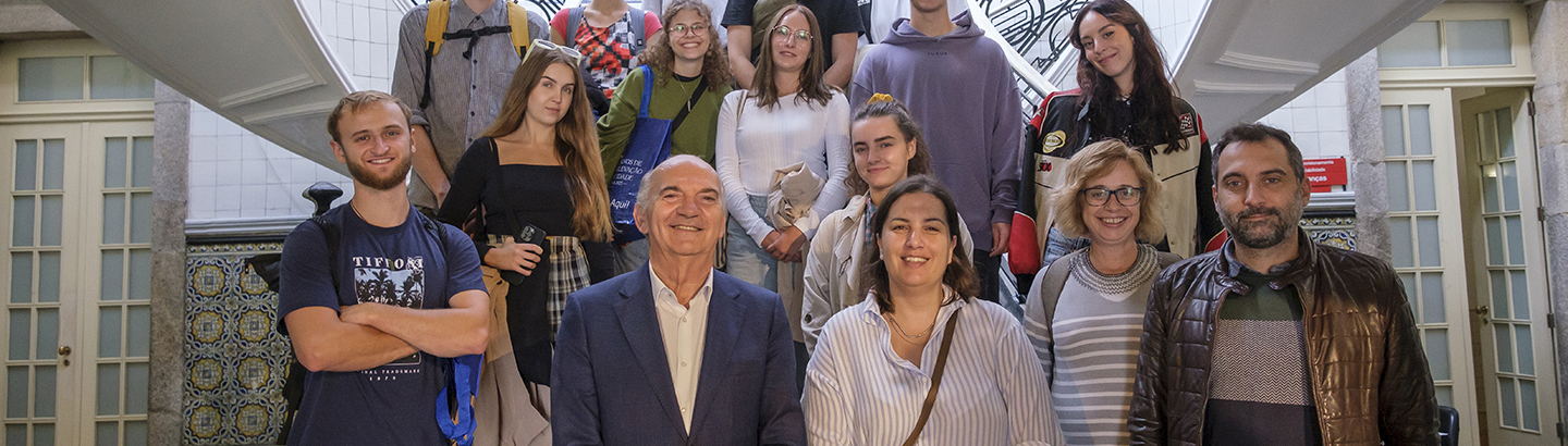 Alunos de Erasmus em visita aos Paços do Concelho