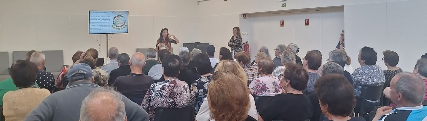 Utentes do COA esclarecidos sobre a importância da alimentação saudável