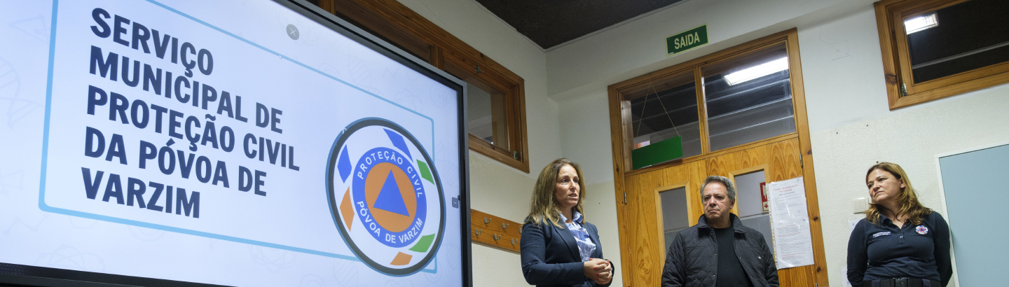 Proteção Civil sensibiliza comunidade escolar