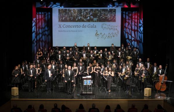 Cine-Teatro Garrett lotado para Concerto de Gala da Banda Musical da Póvoa de Varzim