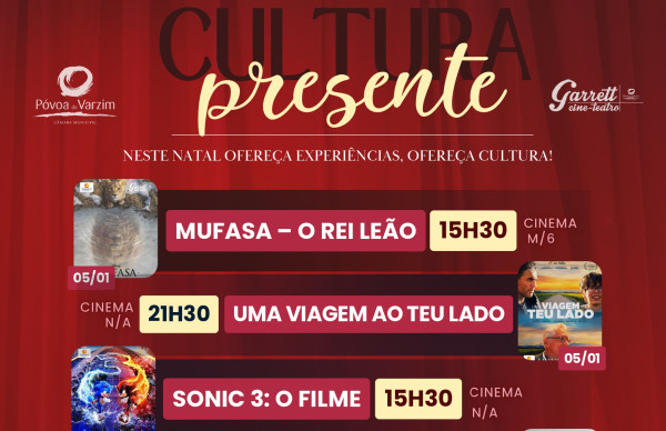 Este Natal ofereça cultura!