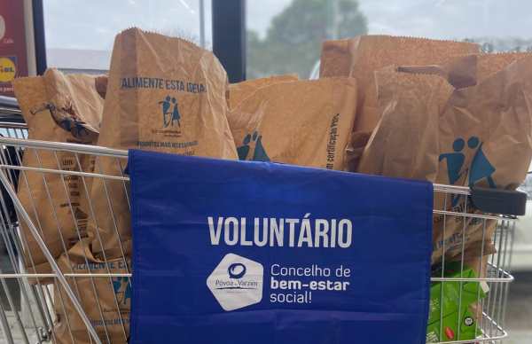 Póvoa de Varzim contribui com 11 toneladas de alimentos em campanha do Banco Alimentar