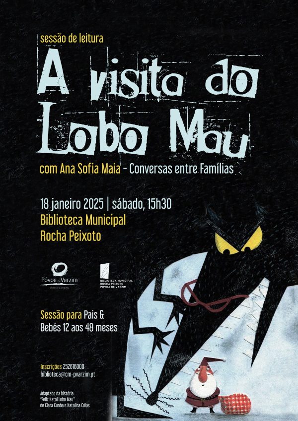 Sessão de leitura “A visita do lobo Mau”