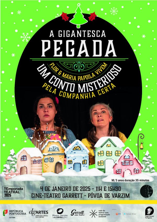 Teatro "A Gigantesca Pegada - Um Conto Misterioso"
