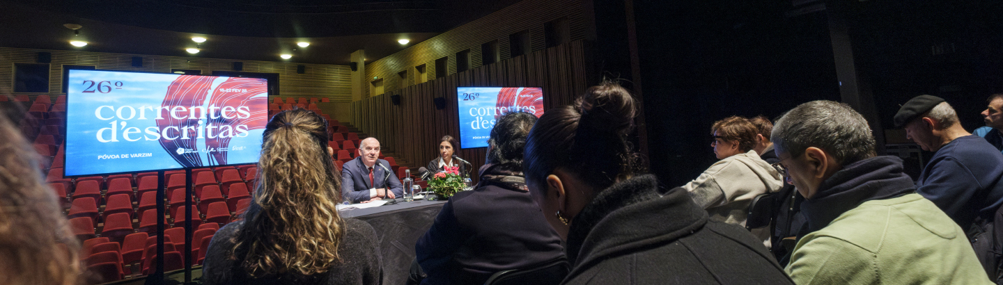 26.º Correntes d'Escritas conta com mais de 100 escritores e marcará presença em todo o concelho