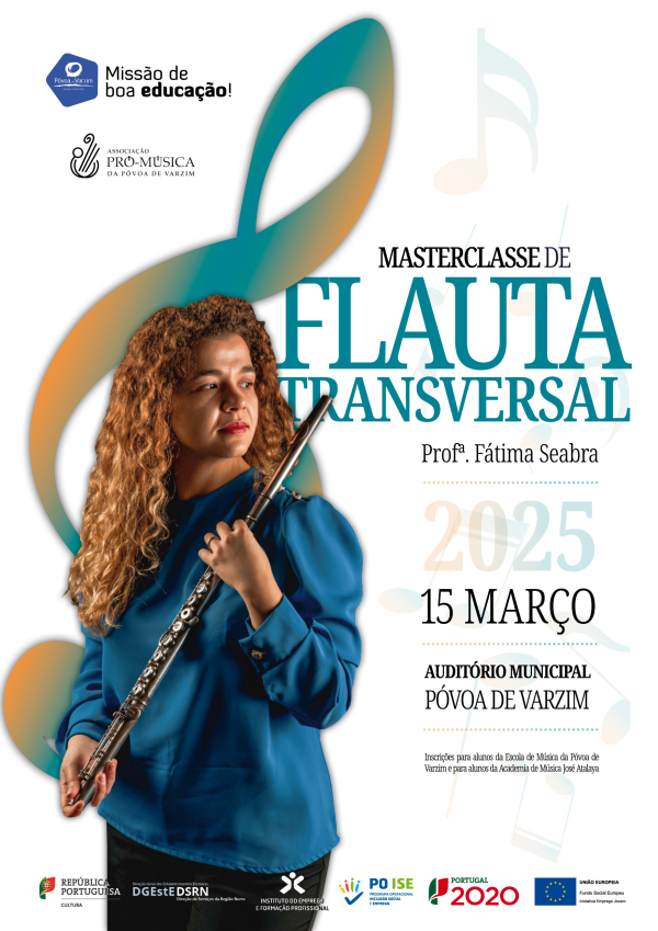 Inscrições Masterclasse de Flauta Transversal