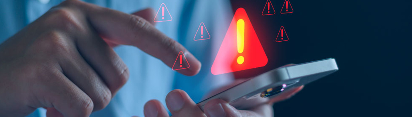Alerta de burla com contratos de serviços de comunicações