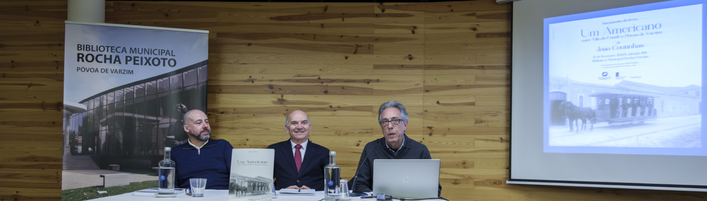 “Um americano entre Vila do Conde e Póvoa de Varzim” foi apresentado na Biblioteca Municipal