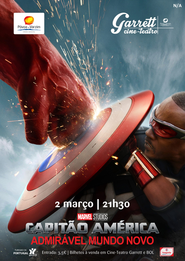 Cinema "Capitão América: Admirável Mundo Novo"