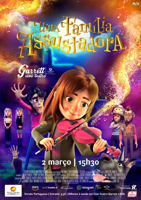 Cinema "Uma Família Assustadora"