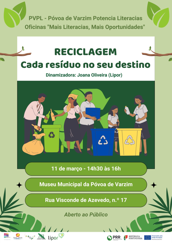 Sessão "Reciclar - Cada resíduo no seu destino”