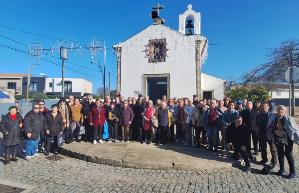 Utentes do COA visitaram Capela de São Brás