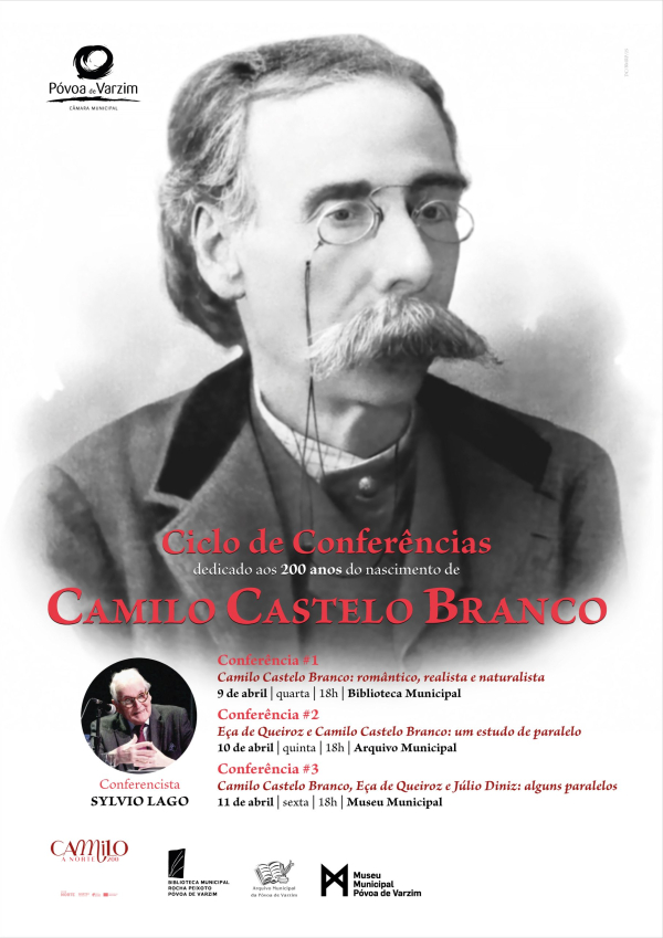 Ciclo de Conferências dedicado aos 200 anos do nascimento de Camilo Castelo Branco