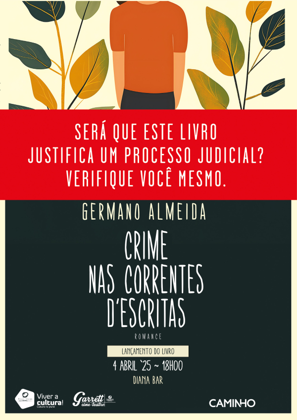 Lançamento do livro "Crime nas Correntes d'Escritas"