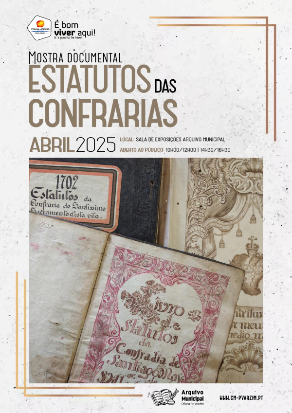 Mostra documental "Estatuto das Confrarias"