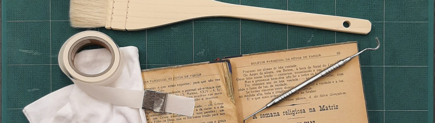 Oficina "Cuidar dos livros"