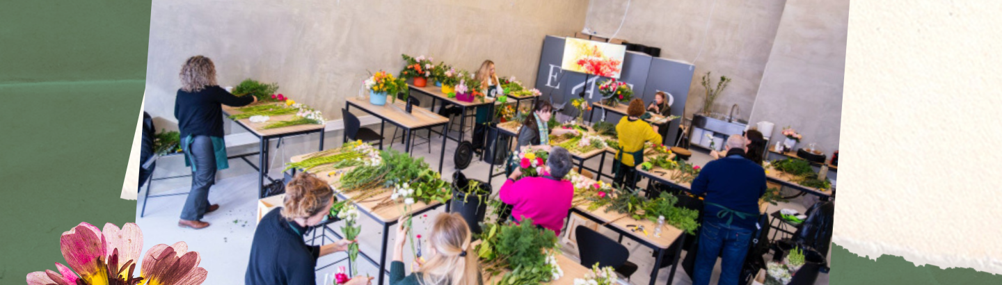 Projeto "É Bom Viver no Bairro" ensina a fazer arranjos florais