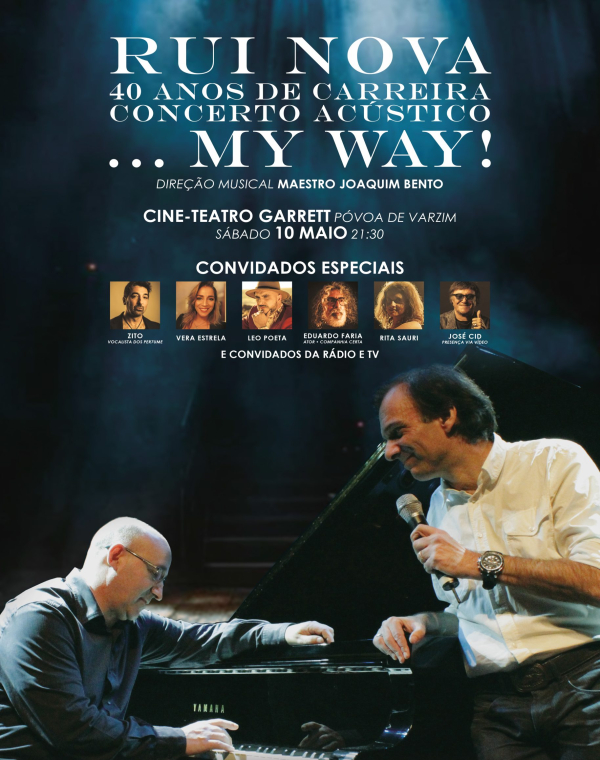 Concerto "Rui Nova - 40 anos de carreira"
