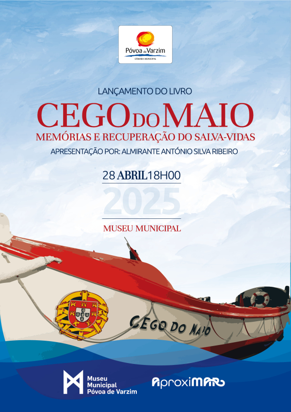 Lançamento do livro “Cego do Maio – Memória e recuperação do salva-vidas”