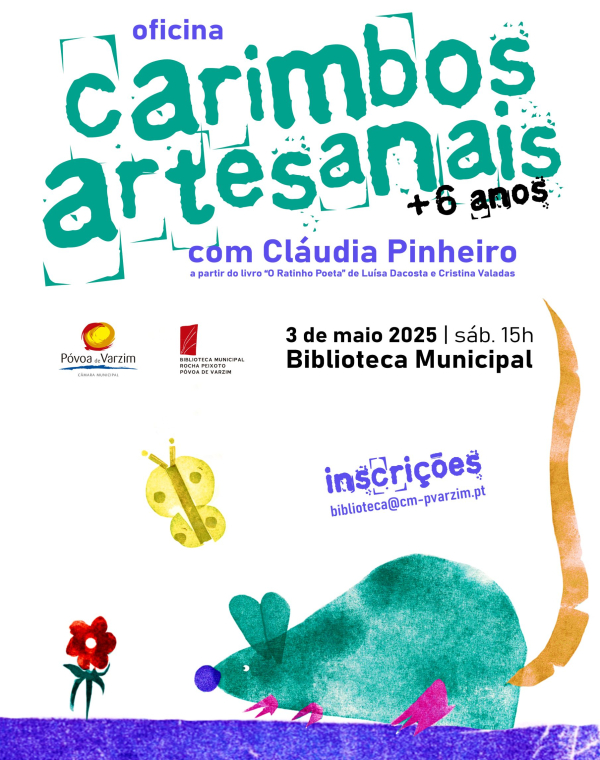Oficina de “carimbos artesanais”